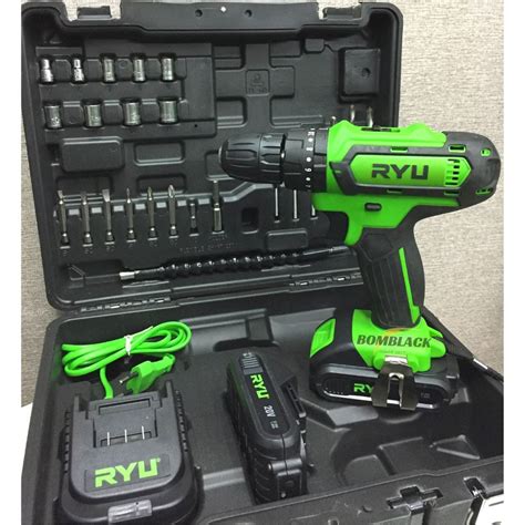 Jual Mesin Bor Baterai Batre Ryu Rci V Cordless Impact Drill Bor Beton