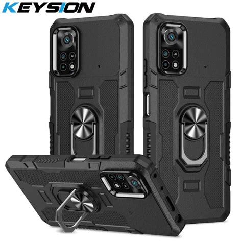 Keysion Shockproof Armor Case For Poco X Pro G X Nfc X Pro Ring