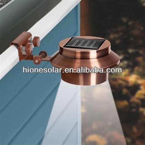 Waterproof Copper Solar Powered Gutter Lights - Buy Solar Powered ...