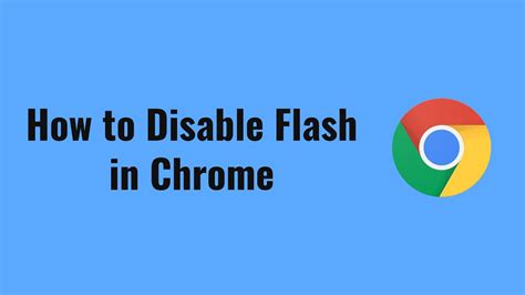 How To Disable Flash In Chrome Youtube