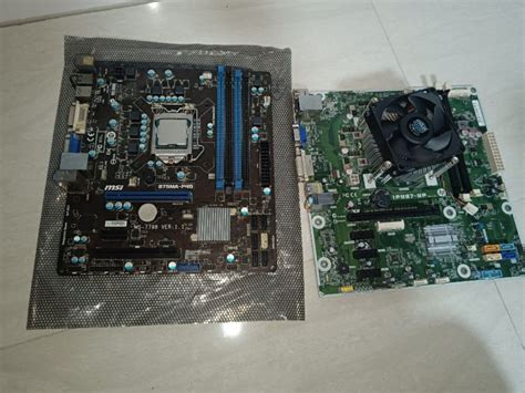 Motherboard with Intel Chip / Cooler Master CPU Cooler, Computers ...