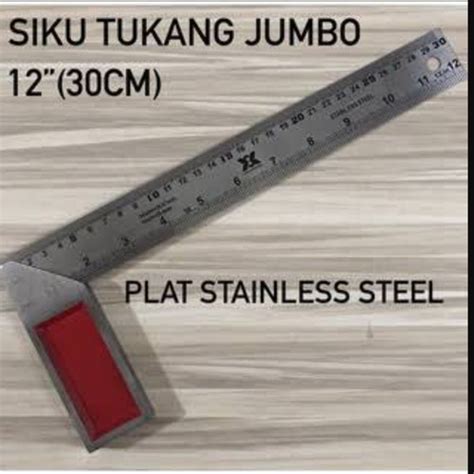 Jual Pasekon Inch Cm Jumbo Penggaris Siku Besi Jumbo Kota