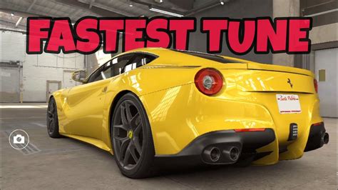 CSR2 Ferrari F12 Berlinetta Fastest Tune Shift Pattern YouTube