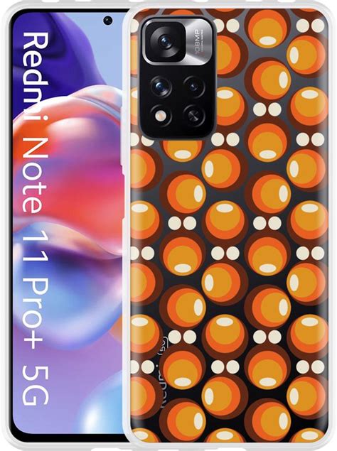 Cazy Hoesje Geschikt Voor Xiaomi Redmi Note Pro S Oranje Bol