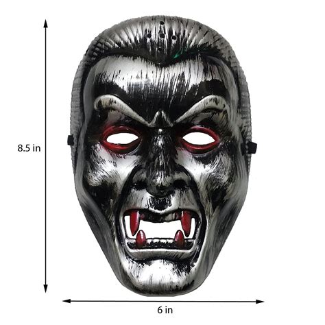 Buy Multicolor Plastic Fancy Scary Ghost Face Mask/Costume Mask For ...