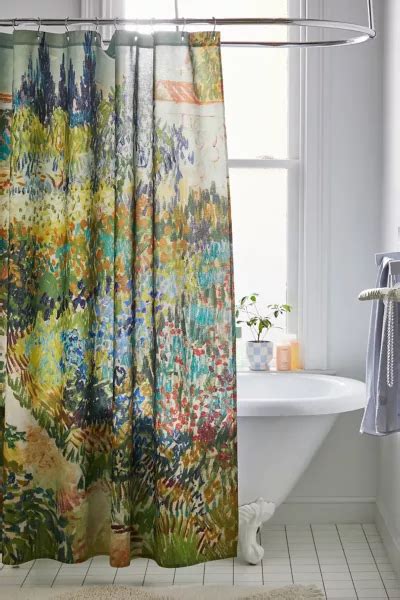 Vincent Van Gogh For Deny Garden At Arles Shower Curtain Urban Outfitters