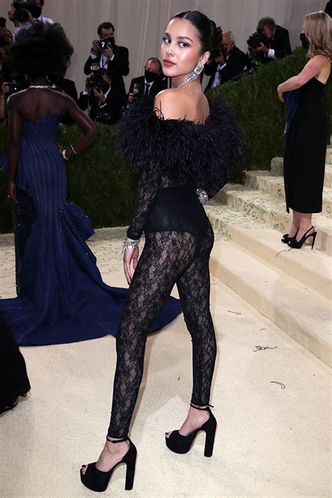 Olivia Rodrigo Sizzles In Sheer Lace Catsuit At The Met Gala