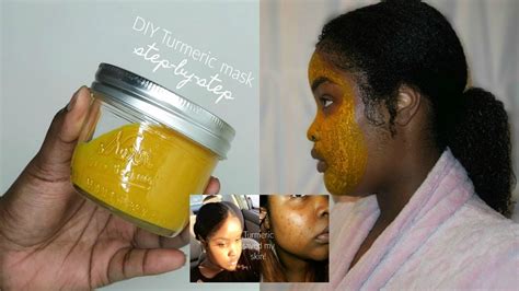 Diy Turmeric Mask Lighten Dark Marks Acne Scars No Skin Bleaching Quick