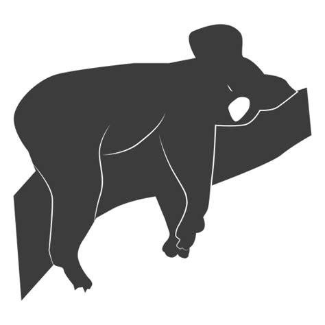 Koala Silhouette Vector at Vectorified.com | Collection of Koala ...