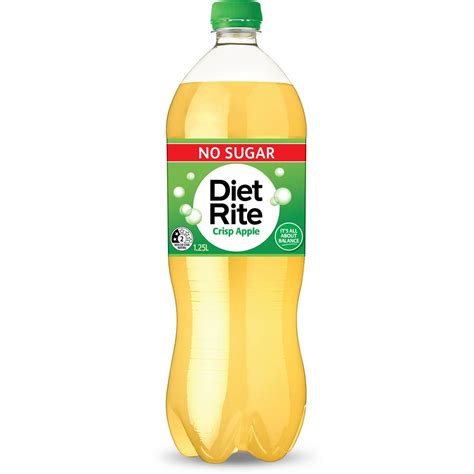 Diet Rite Crisp Apple 125l Woolworths