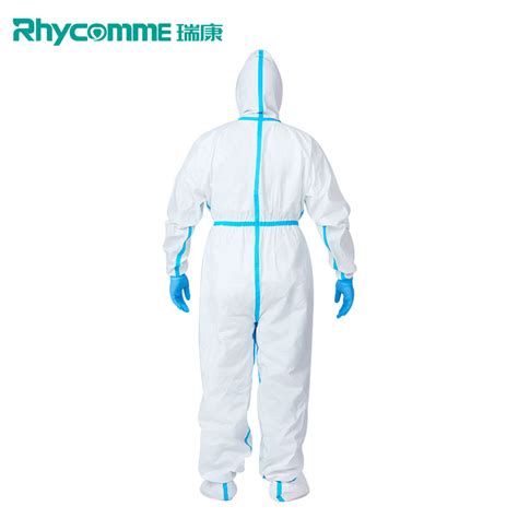 Rhycomme Aami Pb70 Level 3 Disposable Medical Protective Coverall With