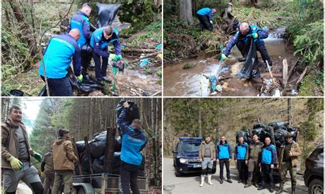 Foto Jandarmii Din Alba Ac Iune De Ecologizare N Mun Ii Apuseni