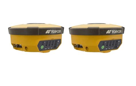 Topcon Gps Gnss Dual Hiper V Uhf Ii Base Rover Receiver Kit Ebay