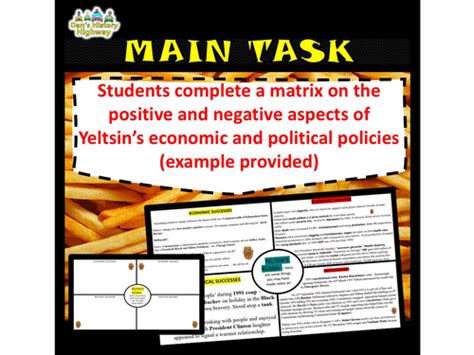 How successful was Boris Yeltsin's Russia, 1991-1999? | Teaching Resources