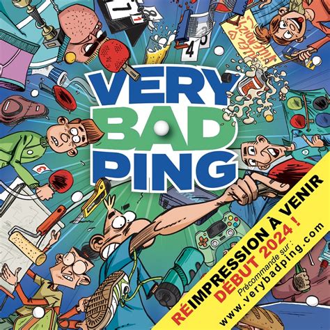 bande dessinee  bad ping premier set precommande reedition