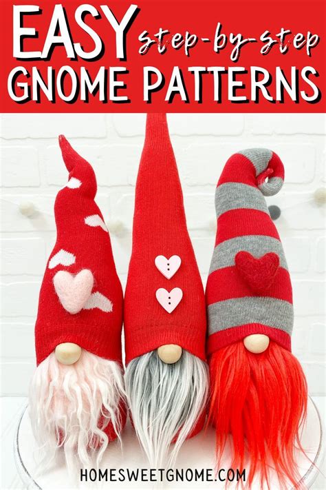 Diy Sock Gnome Adorable Gnome Pattern Gnome Making Tutorials Diy