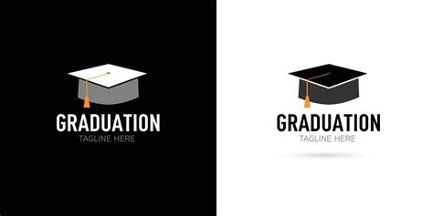 Graduation Cap Logo Template Design Elements 21984112 Vector Art at ...