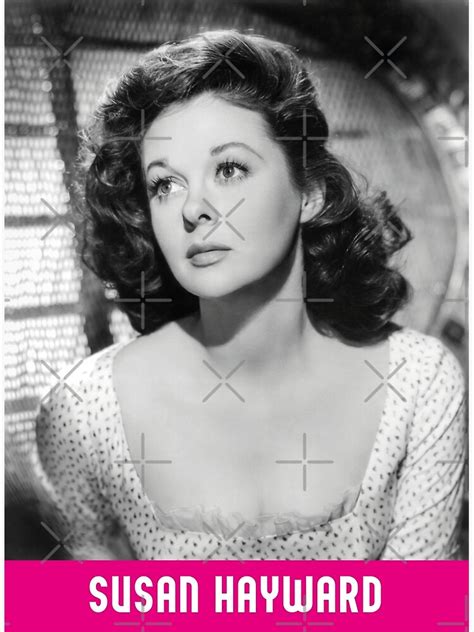 Susan Hayward Poster For Sale By Jools 57 Redbubble