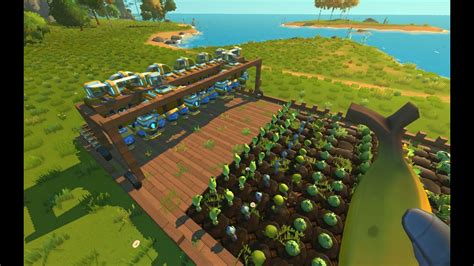 Scrap Mechanic Survival HowToBuild Automated Farm Plant Harvest