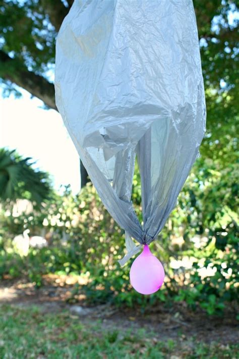 Diy Toy Water Balloon Parachute Steam Activity Fantastic Fun And Learning