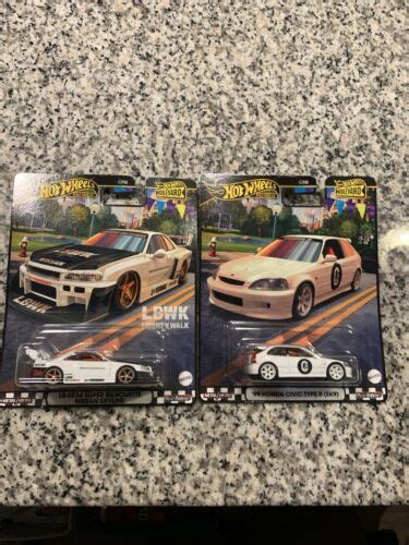 Hot Wheels Boulevard Premium 2023 R34 Skyline LB ER34 LBWK Liberty Walk