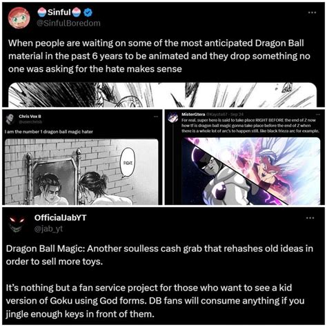 Dragon Ball Magic is already getting canceled within 24 hours of its announcement