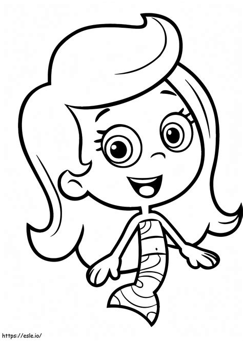 Dibujos Para Colorear De Bubble Guppies