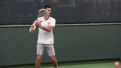 Super Slow Motion NOVAK DJOKOVIC Forehand YouTube