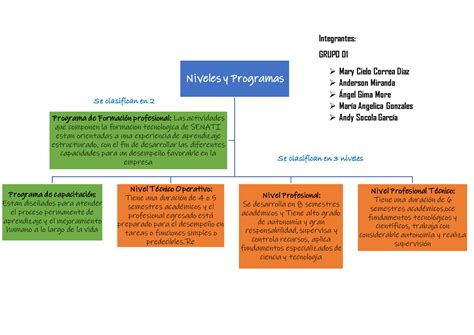 Programas Y Niveles Niveles Y Programas Programa De Capacitación