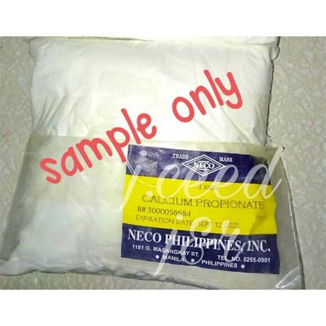 Calcium Propionate Anti Amag Kilo Food Grade Shopee Philippines