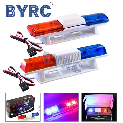 Rc Car Accessories Led Police Flash Light Alarming Light For Hsp