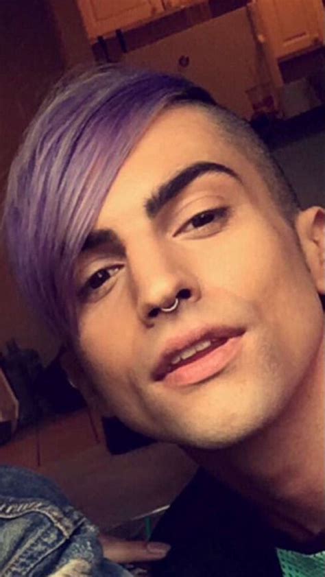 Mitch Grassi Queen Of Perfection Mitch Grassi Pentatonix Purple Hair Highlights