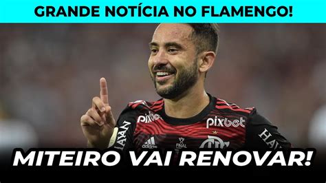 GRANDE NOTÍCIA RENOVAÇÃO ÉVERTON RIBEIRO VITOR PEREIRA MANDA