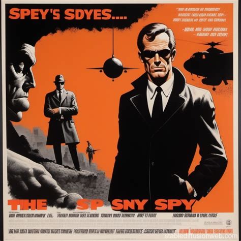 1966 Spy Movie Poster in Corben Style | Stable Diffusion Online