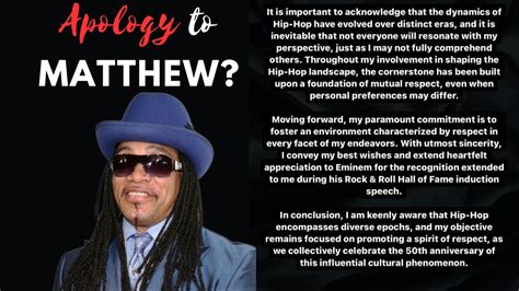 Why Melle Mel Apologized For The Eminem Diss Youtube