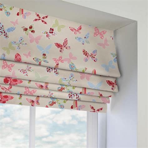 Butterfly Vintage Roman Blind Swift Direct Blinds Roman Blinds