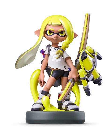 AMIIBO SPLATOON 3 INKLING YELLOW Gameplanet