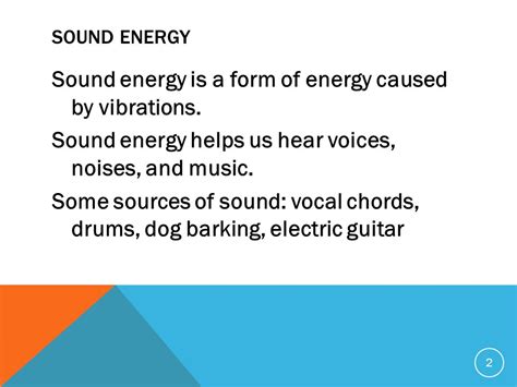 Sound Energy