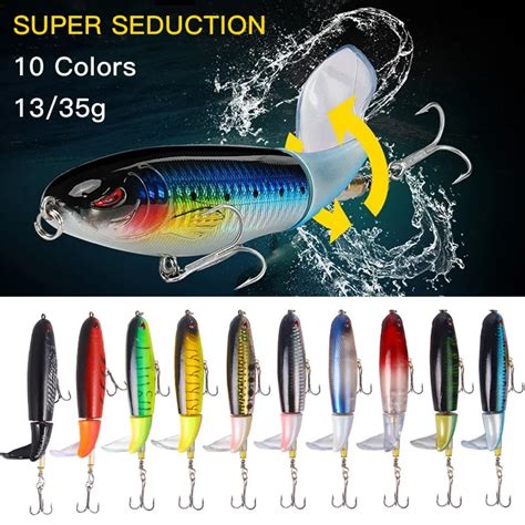 1pcs Popper Fishing Lure 13g15g35g Crankbaits Lures Artificial Bait