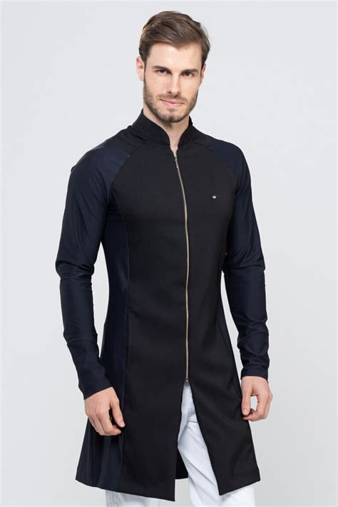 Jaleco Preto Masculino Dra Cherie