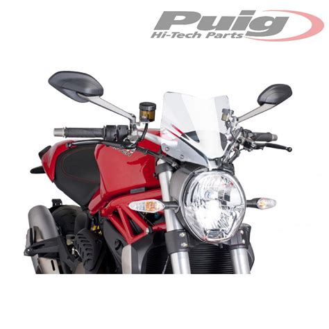 Bolha Puig Ducati Monster 821 1200 2014 X Racing Performance