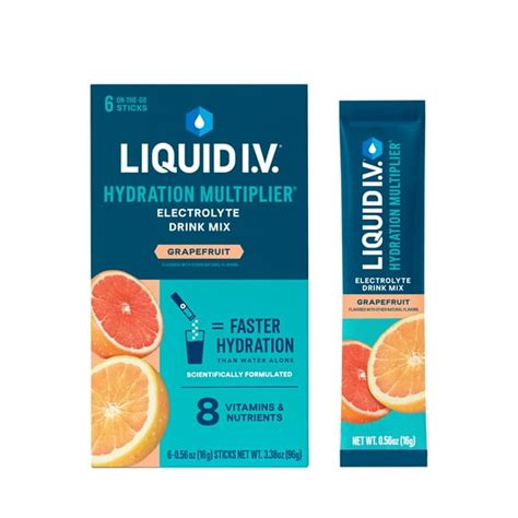 liquid iv  powdered drink mixes walmartcom
