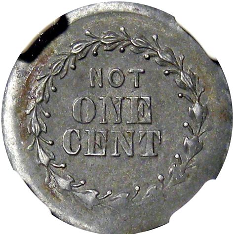 Civilwartokens Ny Ae N Unlisted Ngc Ms Very Rare Iron