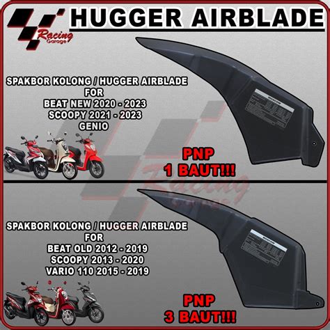 Jual Hugger Airblade Beat Deluxe Esp Fi New Old Scoopy Genio