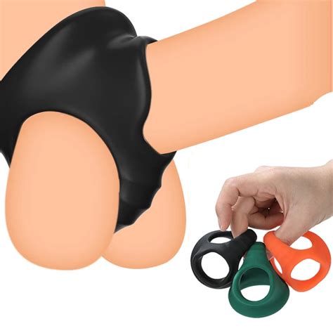 Silicone Soft Penis Cock Ring Atraso Ejacula O Super Small Chastity