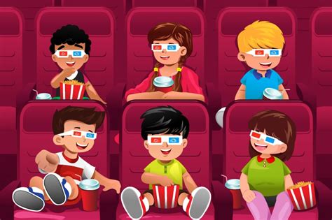 Little kids theater performance Royalty Free Vector Image