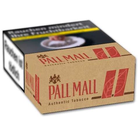 Pall Mall Authentic Red XXL 9 00 Euro 12x22 PALL MALL ZIGARETTEN