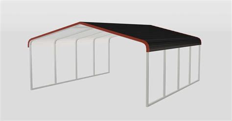 12 x 20 x 6 Standard Carport - Purchase Metal Carports And Garages