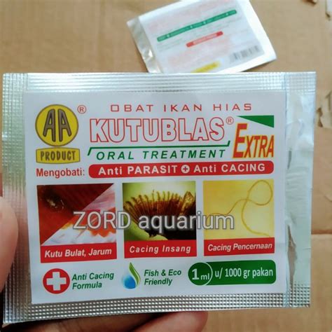 Jual Kutublas Extra Obat Ikan Anti Kutu Anti Parasit Anti