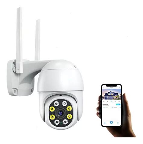 Camara Robotizada Antenas Ip De Seguridad Wifi Hd Cuotas Sin